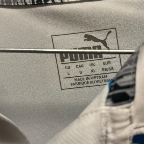Two Puma Golf shirts. Both size large. Performance moisture wicking. - Picture 8 of 8